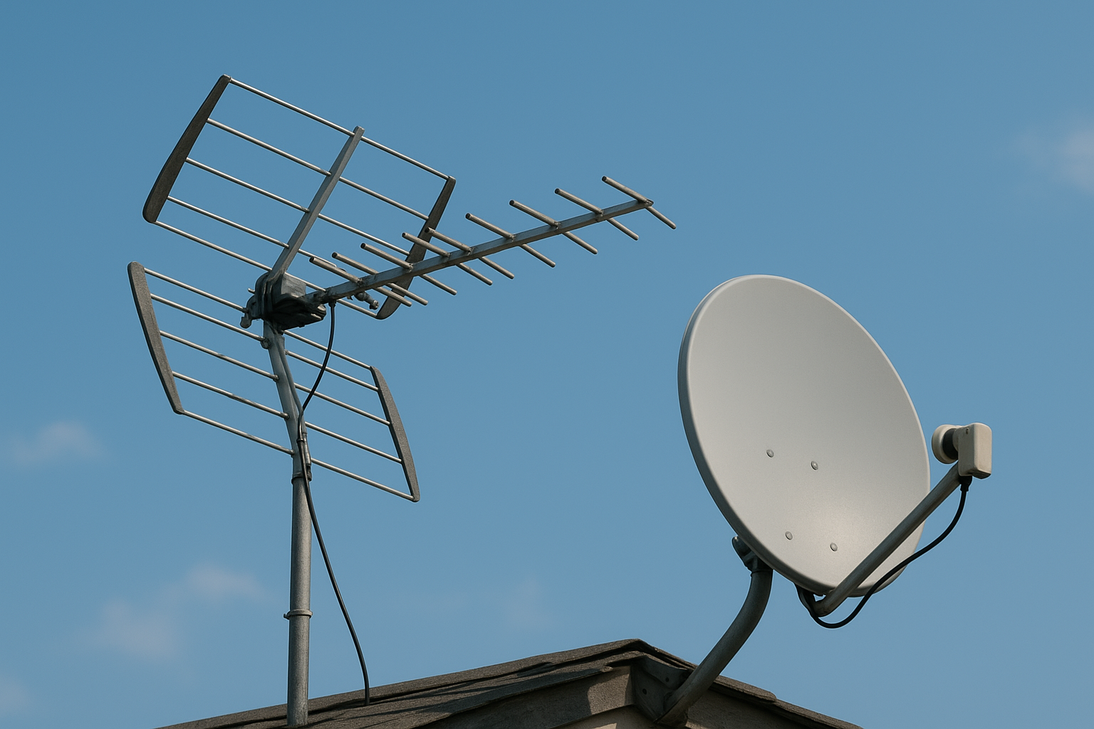 Montaż anten Trójmiasto cz.2