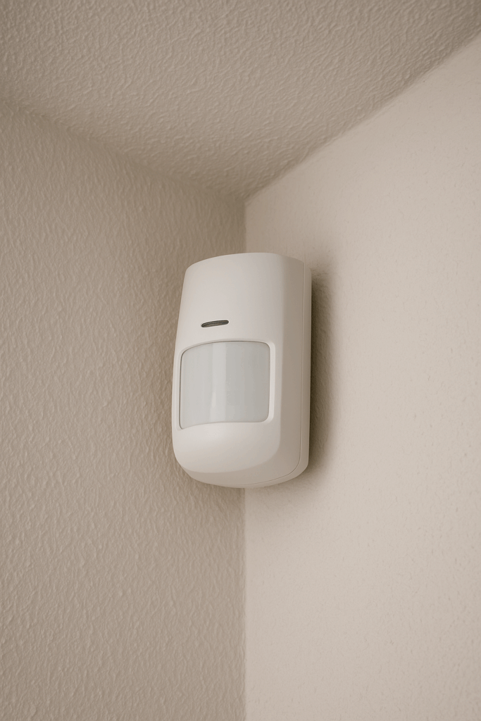 Czujnik ruchu w systemie alarmowym Trójmiasto.