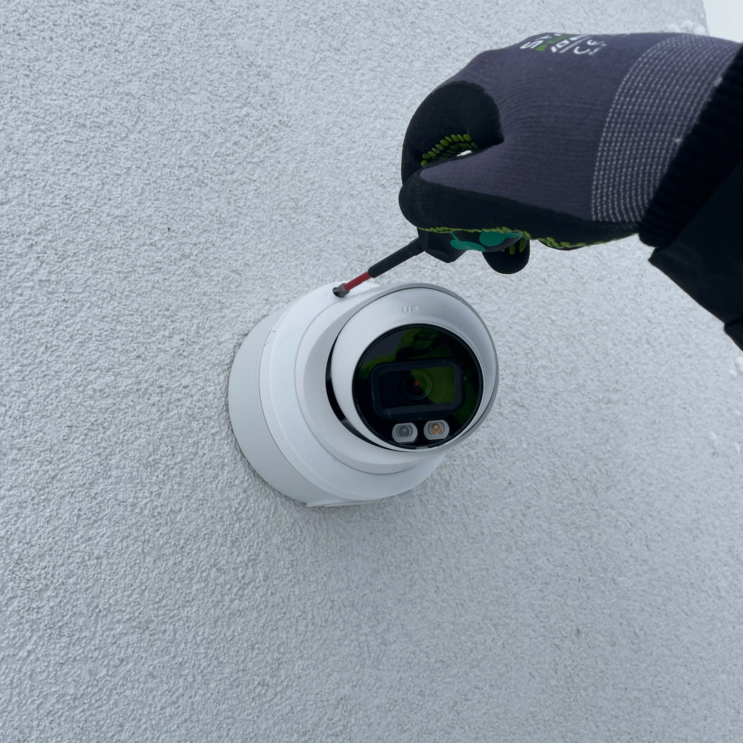 Montaż kamery monitoringu 4K